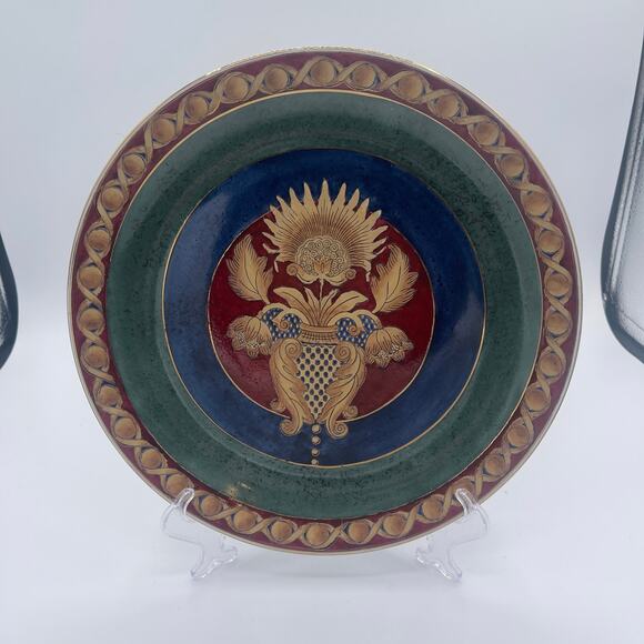 ORIENTAL ACCENT 10 INCH LOCHINVAR DECORATIVE PLATE, Made in China, Porcelain - Picture 5 of 9